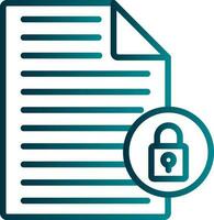 seguro datos vector icono diseño