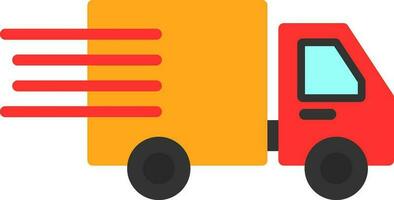 Delivery truck Vector Icon Design