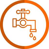 Water tap Vector Icon Design