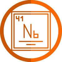 Niobium Vector Icon Design