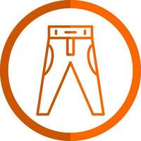 Pants Vector Icon Design
