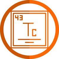 Technetium Vector Icon Design