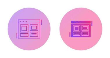 Layout Vector Icon