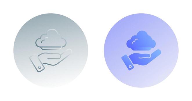 icono de vector de apoyo