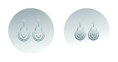 Earrings Vector Icon