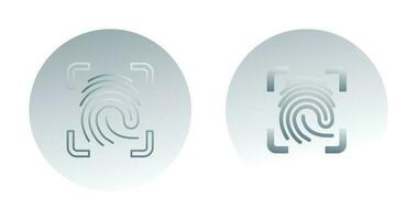 Finger Print Vector Icon