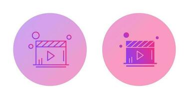 Video Player Vector Icon