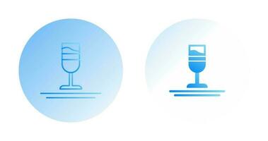 Rainbow Drink Vector Icon