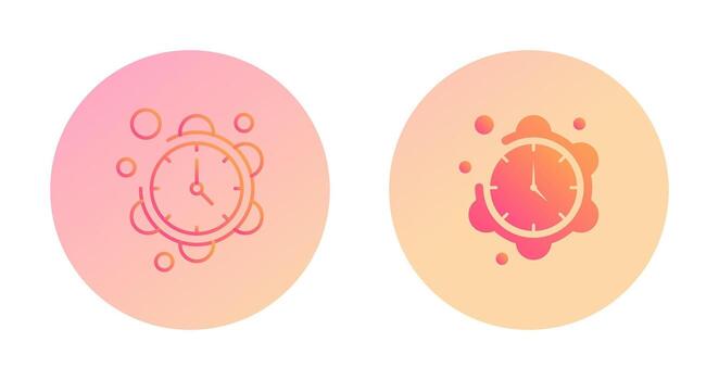 icono de vector de reloj
