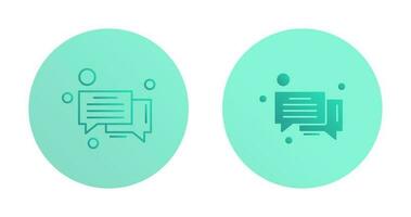 Message Bubble Vector Icon