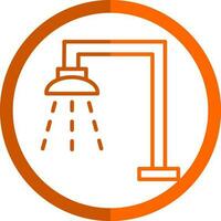 Shower Vector Icon Design