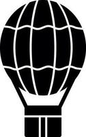 Hot air balloon Vector Icon Design