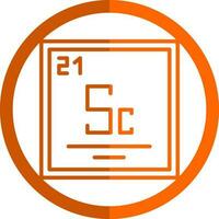 Scandium Vector Icon Design