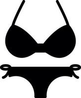 Bikini Vector Icon Design