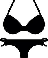 Bikini Vector Icon Design