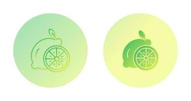 Lemon Vector Icon