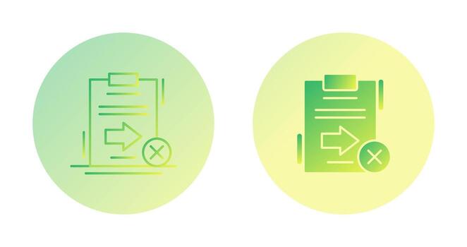 Send Failed Vector Icon