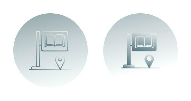 Sign Board Vector Icon