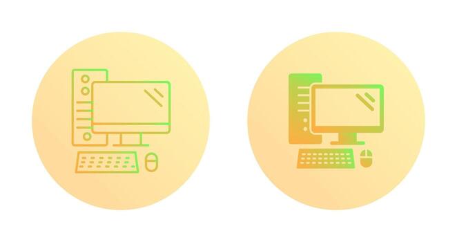 Computer Vector Icon