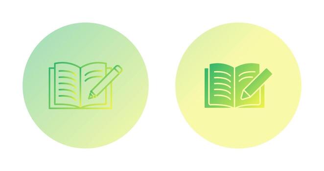 escribir icono vectorial vector