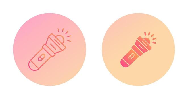 Flashlight Vector Icon