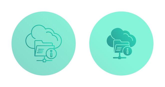icono de vector de carpeta