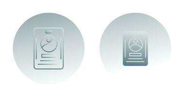 Office Card Vector Icon