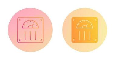 Weight Scale Vector Icon