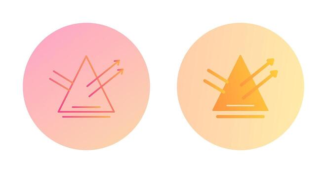 icono de vector de reflexión