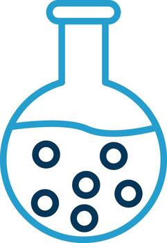 Flask Vector Icon Design