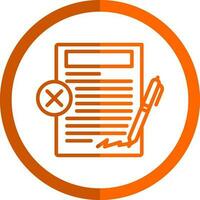 Disagreement Vector Icon Design