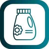 Laundry soap Vector Icon Design