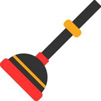 Plunger Vector Icon Design