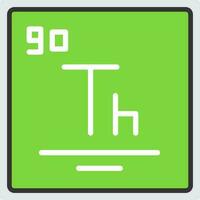 Thorium Vector Icon Design