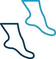 Foot Vector Icon Design