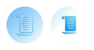 Document Vector Icon