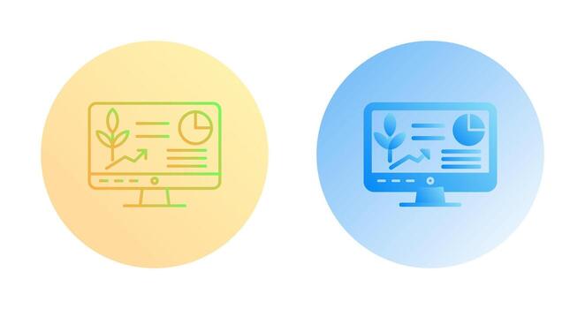 icono de vector de computadora