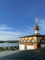 18 of July 2022 - Irkutsk, Russia. Cathedral of the Epiphany photo