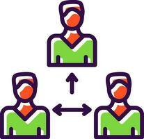 Third party Vector Icon Design