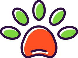 Paw Vector Icon Design