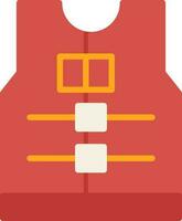 Life jacket Vector Icon Design