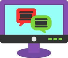 Conversation Vector Icon Design