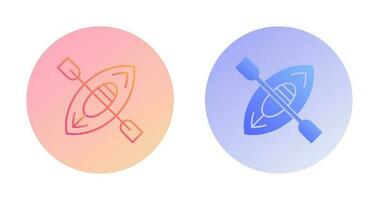 Kayak Vector Icon