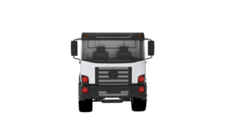 white truck transparent background png