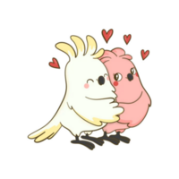 gelukkig Valentijn dag sticker png