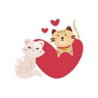 gelukkig Valentijn dag sticker png