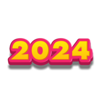 Lycklig ny år 2024 png