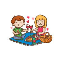 Happy valentine day sticker png