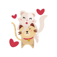 Happy valentine day sticker png