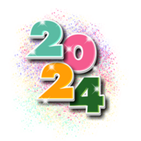 feliz año nuevo 2024 png